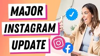 BIG NEWS! How To Get Verified On Instagram $$$