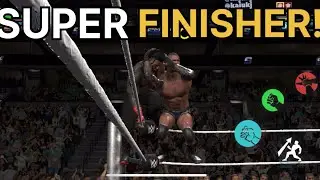 WWE 2K25 Netflix Edition Mobile - Every Superstar's Super Finisher!