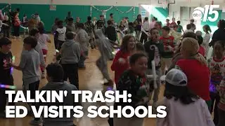 November winners: Students celebrate 'Talkin Trash' recycling contest wins