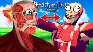 ATTACK ON TITAN (VERSION FATAL) | TOTALLY ACCURATE BATTLE SIMULATOR