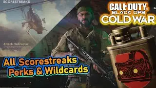 COD: Black Ops Cold War Beta - Scorestreaks, Perks, Wildcards, and Weapon Prestige