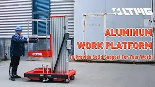 LTMG Single Mast Aluminum Alloy Aerial Work Platform