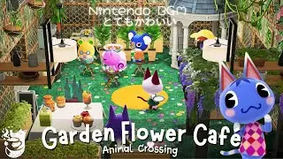 ACNH Garden Flower Caf&eacute; 🌸✨ Cozy Outdoor Ambience & Relaxing Music for Calm Moments