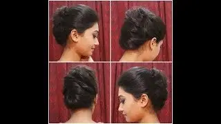 BUN HAIRSTYLE FOR SPECIAL OCCASION|NO HEAT|BeautyBook