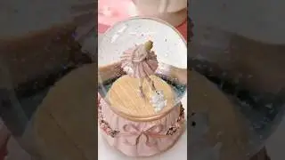 Snow globe find by @temu code: alh185327 #unboxing #beauty #pinterest #snowglobes #pinkbox