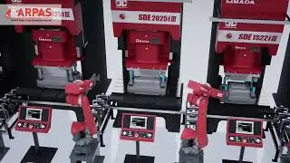 ARPAS, High-Speed Tandem Line System with Articulated Robots and Servo-Drive Stamping Presses