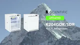 Medical Refrigerator |  K204GDR/SDR | K2 Scientific