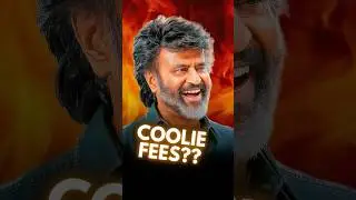 Coolie Movie Cast Fees #shorts