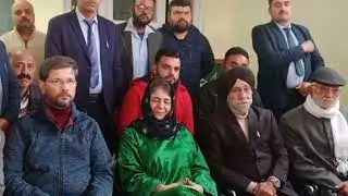 PDP&rsquo;s sole agenda is restoration of peace in J&K through dialogue, development: Mehbooba Mufti