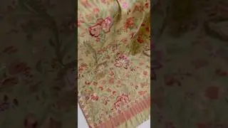 Elegant 3 PC Karandi Shawl Embroidered Suit | Premium Winter Collection 2024 #bareeze