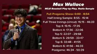 Max Wallace - Full Baseball Reel