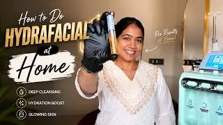 How to Do Hydrafacial at Home | Aroma Magic Vitamin C Facial Kit Step by Step | Glow Facial