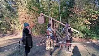 Trebuchet explained and fired