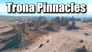 2WD Tacoma Adventure - Trona Pinnacles - Drone footages - Easy Off Roading trail