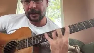 Lesson/How To Play Solo Acoustic Easy Wind by Grateful Dead