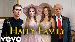 Barron Trump and Princess Leonor Sing – Happy Family | Family Party After the Magical Royal Wedding