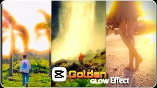 Golden Glow Effect in Capcut Tutorial || Golden Glow Effect || #capcut #glow #edit