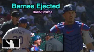 E6 - Lance Barrett Ejects Dodgers Catcher Austin Barnes After Ball-Strike Calls in Loss to Arizona