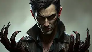 VTES Art Commentary; 1st Edition Gangrel