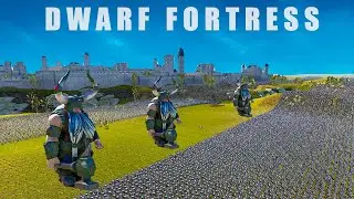 DWARF Fortress VS SPARTANS Army - UEBS 2 | BATTLE SIMULATOR 2