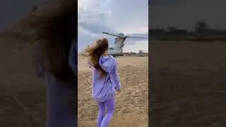 The Caspian Sea Monster: abandoned Lun-class Ekranoplan beached in Derbent, Russia