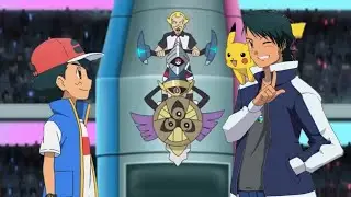 Ash Vs His Father Full Battle in Hindi|Mega Charizard X Vs Mega Charizard Y |6V6 Battle| Masters 8