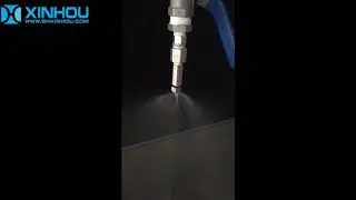 Pin impingement fog nozzle