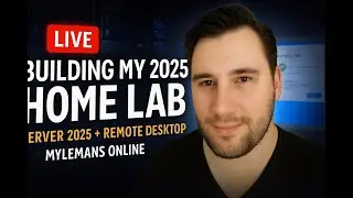 Building My 2025 Home Lab &mdash; Server 2025 + Remote Desktop Setup (Ask Me Anything!)