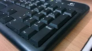 Logitech k120 keyboard unboxing