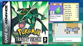 Pok&eacute;mon Trade &&rsquo; Stache​ Hack Rom GBA Con Super Caramelos Raros, Level Cap, MOs Olvidables y M&aacute;s