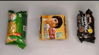 Распаковка SAMR || Sunfeast New Hifi против Parle-G Original против Happy Happy Choco Chips || 🍪🍪...