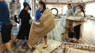 Oriental Carpet and Rug Ghom Silk Rug