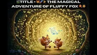 🦊🍦✨ Fluffy Fox and the Magical Ice Cream Kingdom | Cute Kids Story | Hindi | 3D Cartoon | Fairy Tale