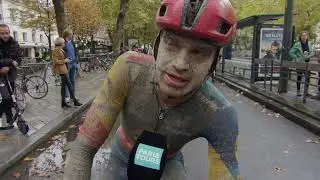 Mathias Vacek - Interview at the finish - Paris - Tours 2024