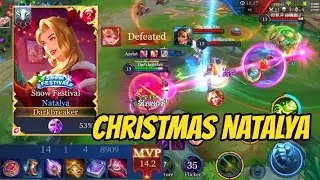 NATALYA CHRISTMAS SKIN + NEW BUILD | AoV | 傳說對決 | RoV | Li&ecirc;n Qu&acirc;n Mobile | 펜타스톰
