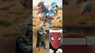 Superheroes But ROOSTER Transfromer 🔥 Marvel & DC-All Characters #marvel #avengers  #nctcartoon