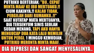 Putriku Menyuruhku Berlutut Di Kaki Ibu Mertuanya—Lalu Kuucapkan 2 Kata Yang Membuat Mereka Terdiam!