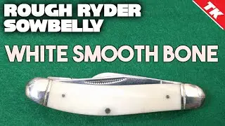 Rough Ryder White Smooth Bone Sowbelly Stockman RR130 Pocket Knife