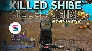 So I killed Shibe - Asia top player in his livestream | Pubg mobile Solo Rankpush asia no.1player