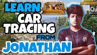 LEARN CAR TRACING LIKE @JONATHAN GAMING IN PUBG | CAR SPRAY TIPS AND TRICKS EXPLAINED!!