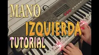 Como toco con la MANO IZQUIERDA el PIANO formas nivel principiante
