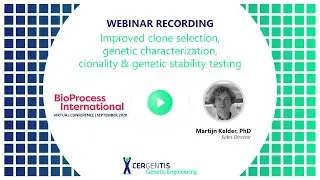 Improved clone selection, genetic characterization, clonality and genetic stability testing (BPI)