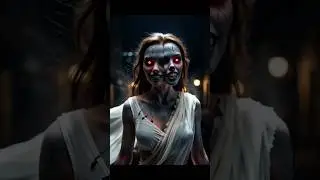 The Two-Headed Witch of Bhutiya Village | Horror Story in Hindi #shorts #horror #story #ai