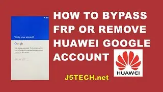Huawei Y3II FRP Bypass/Remove Google Account (LUA-L01,L02,L21,U02,U03,U22,U23)