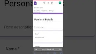 How to create a google form #google #form