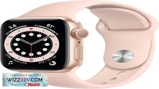 Apple Watch Series 6 (GPS 40mm) Gold Aluminum Case with Pink