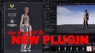Update Unreal Engine 5.5 + Install CLO & Substance Plugins | Digital Fashion Tutorial for Designers