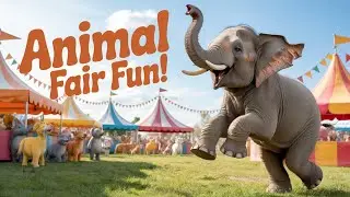 The Craziest Animal Fair Party | MeloMoo Nursery Rhymes & Kids Songs