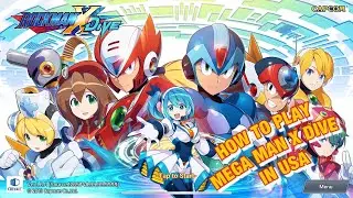 HOW TO PLAY MEGA MAN X DIVE IN USA iOS GAMEPLAY