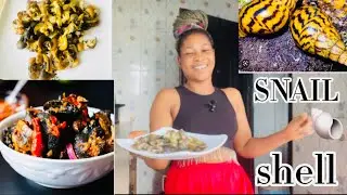 How to remove your snail shell 🐚+ My brief village story 😂    #subscribe  #viral #youtuber #vlog